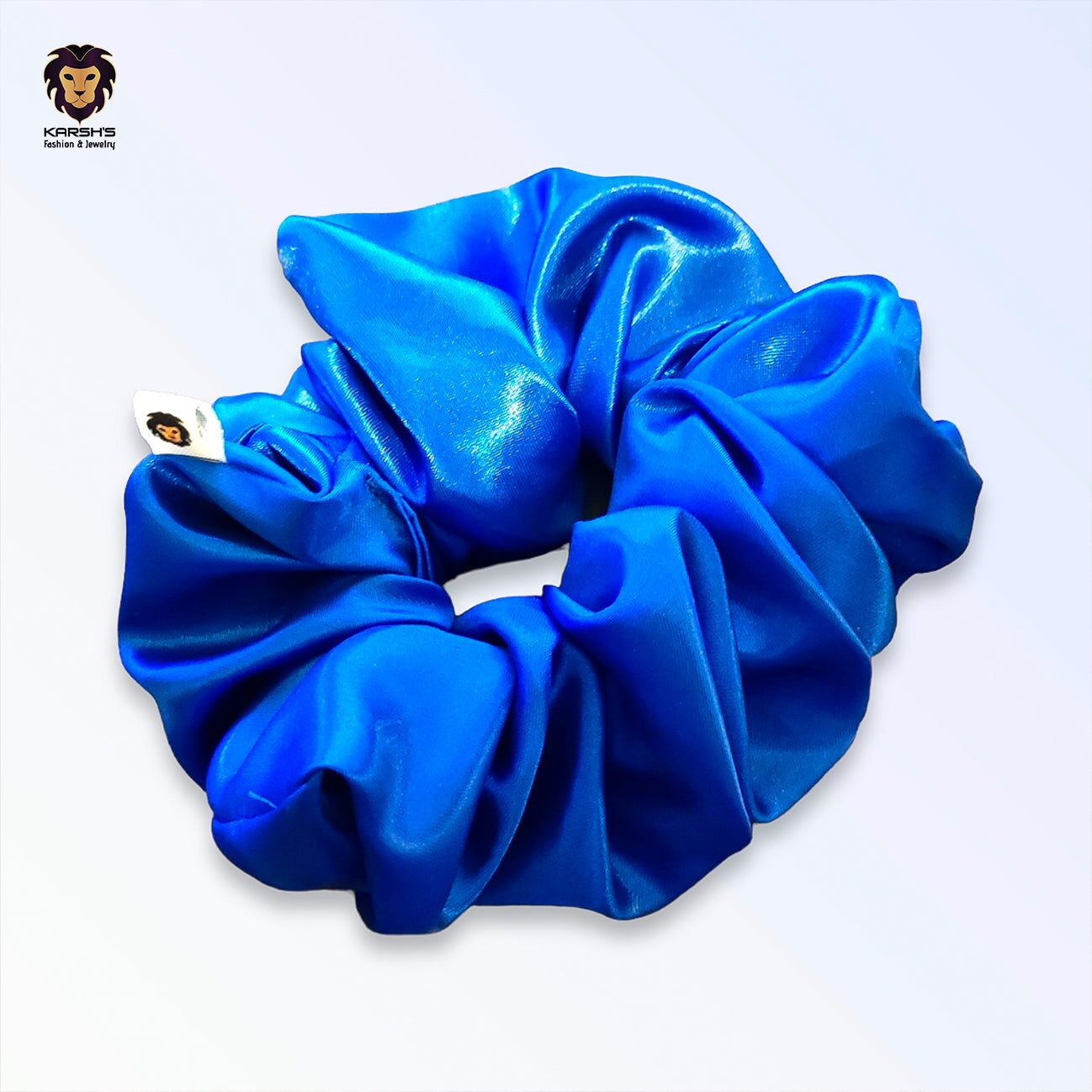 A charming Blue Scrunchie Karsh-fj